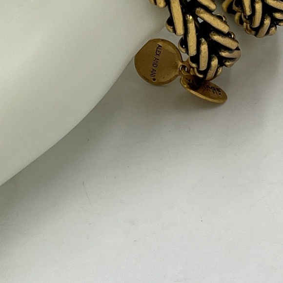 ALEXAND ANI Gypsy Wrap Bracelet Vintage 66 Retired Rafaelian Gold Finish - Picture 7 of 13